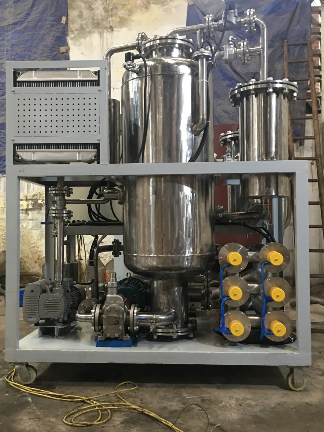 Waste Oil Treatment Cop Series Cooking Oil Purification Machine Easy-Operating Oil Purifier