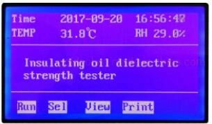 0-100kv Automatic Transformer Oil Breakdown Voltage Bdv Tester Oil Dielectric Strength Insulating Oil Dielectric Withstand Voltage Tester