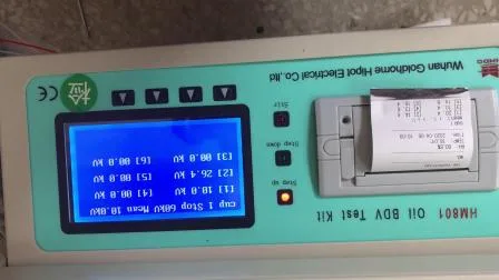 変圧器油絶縁試験装置高圧絶縁耐力試験機BDV自動オイルテスター
